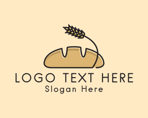 Rustic Wheat Bread Logo