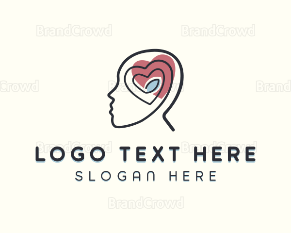 Mental Health Therapist Logo