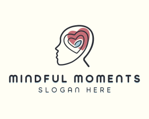 Mental - Mental Health Therapist logo design