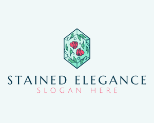 Floral Luxury Jewel logo design