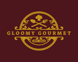 Restaurant Chef Gourmet logo design