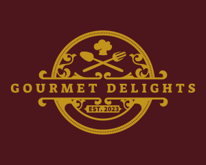 Restaurant Chef Gourmet logo design