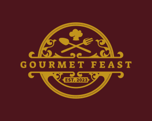 Restaurant Chef Gourmet logo design