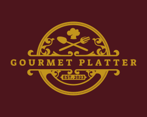 Restaurant Chef Gourmet logo design