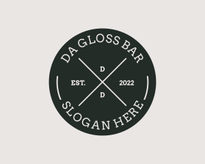 Generic Hipster Brand logo design