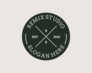 Generic Hipster Brand logo design