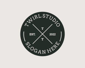 Generic Hipster Brand logo design