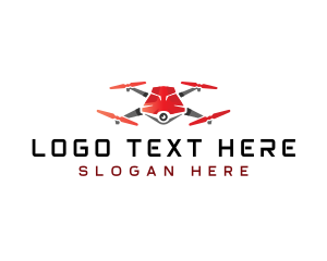 Drone Aerial Photography Logo