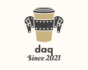 Mug - Film Reel Coffee logo design