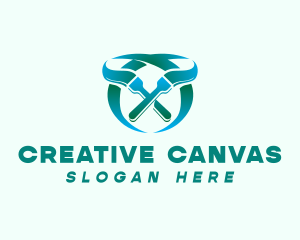 Art - Brush Paint Art logo design