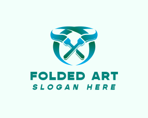 Brush Paint Art logo design