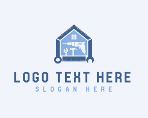 Hardware Store - Home Repair Construction Tools logo design