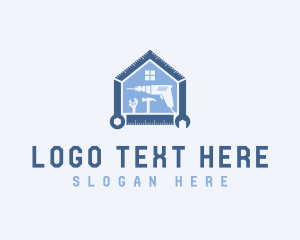 Home Repair Construction Tools Logo