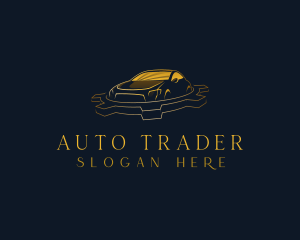 Dealer - Luxury Car Mechanic logo design
