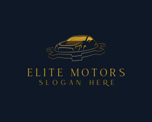 Dealer - Luxury Car Mechanic logo design