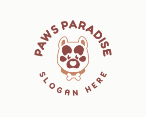 Paws - Pet Dog Paw logo design