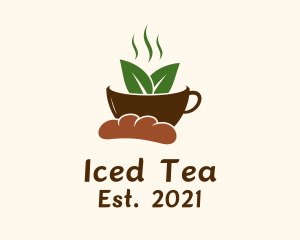 Green Tea Bread  logo design