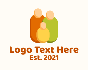 Relative - Rounded Community Resident logo design