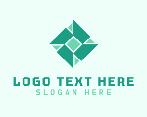 Floorboard - Green Tiles Renovation logo design