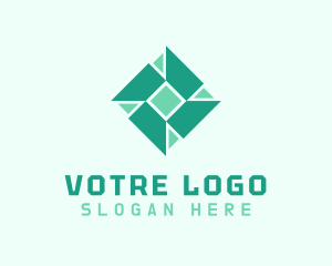 Floor - Green Tiles Renovation logo design