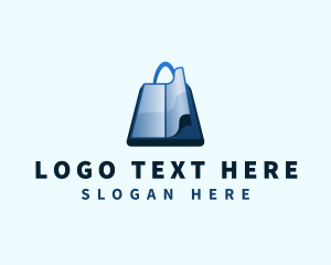 Paper Bag - Book Shopping Bag logo design