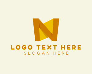 Letter N - Creative Agency Letter N logo design