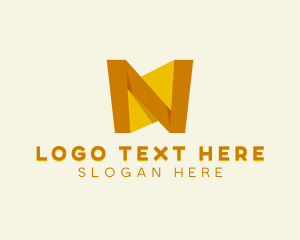 Enterprise - Creative Agency Letter N logo design