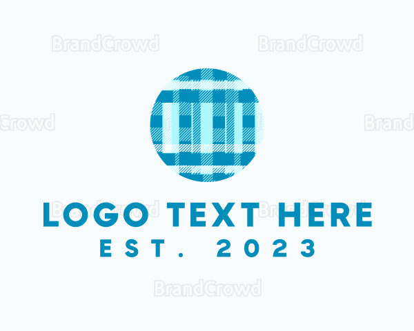 Textile Fabric Pattern Logo