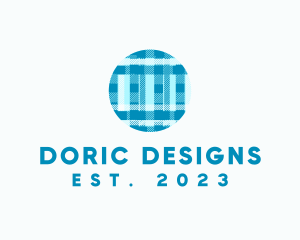 Textile Fabric Pattern logo design