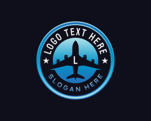 Aviation - Airplane Aviation Travel logo design