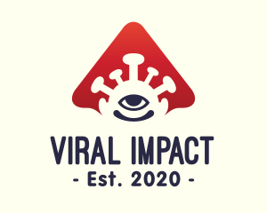 Infection - Virus Infection Eye logo design