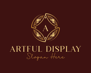 Luxury Ornament Flower logo design