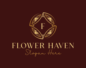 Luxury Ornament Flower logo design