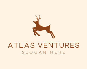 Wild Deer Animal logo design