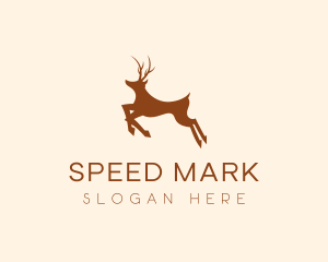 Wild Deer Animal logo design