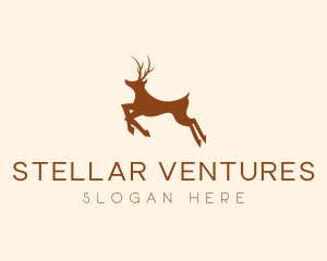 Wild Deer Animal logo design