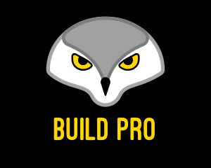 Wild Owl Head Logo