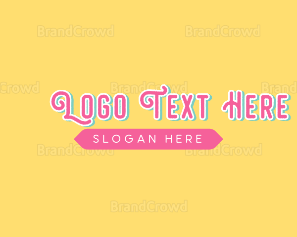 Cute Quirky Boutique Logo