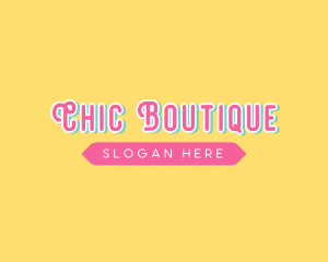 Boutique - Cute Quirky Boutique logo design