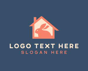 Rabbit Animal Shelter logo design