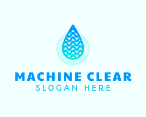 Clean - Wave Water Drop logo design