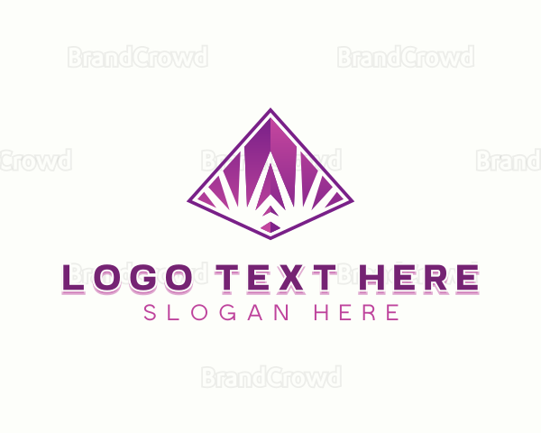 Pyramid Triangle Business Logo