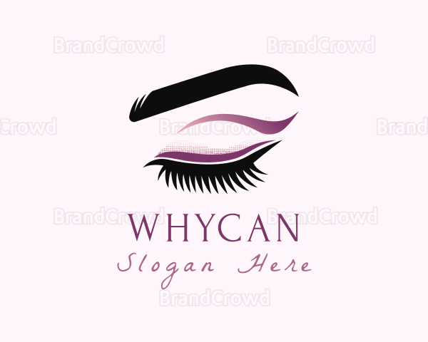 Beauty Eyebrow Eyelashes Logo