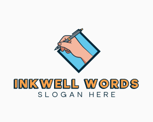 Writing - Hand Pen Writing logo design