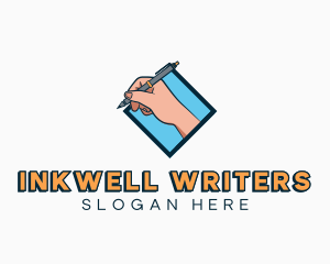 Writing - Hand Pen Writing logo design