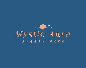 Mystical Night Moon logo design