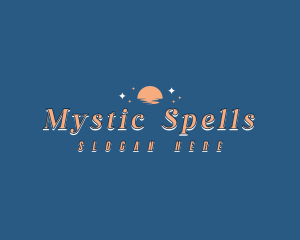 Sorcery - Mystical Night Moon logo design