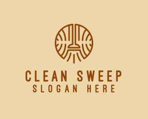 Sweeper - Sweeper Cleaning Broom logo design