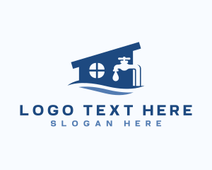 Pipe - Home Faucet Plumbing logo design