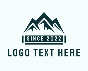 Outdoor Gear - Outdoor Mountain Nature Park logo design